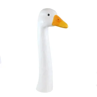 colourliving Gartenfigur Gans Gänsekopf Gänsehals - Gartenstecker Varianten in Form und Größe (Gans XXL)