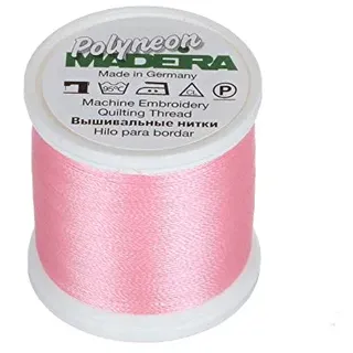 Madeira 9845-1815 2-lagiges Polyneon-Polyester-Stickgarn, 40 wt/135d 440 yd, rosa