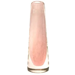 schmale/schlanke Glasvase Dutz SOLIFLEUR D5 H15 Old Rose/hell rosa Glas V...