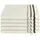 Waschhandschuhset 16 x 22 cm creme 5 St.