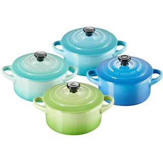 Le Creuset Mini Braeterset 4-tlg. 4 x Cocotte 10 x 5 cm