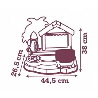 Smoby Stitch Gourmet-Strandbar (7600312509)