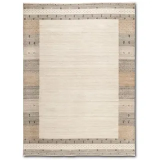 Gabbeh Teppich Loom Lori 170 x 230 cm Mischgewebe Beige