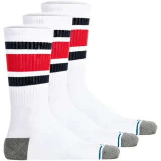 Stance Boyd ST 3er Pack Weiß/Rot/Dunkelblau 38-42