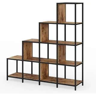 Vicco Fyrk Büroschrank 120 x 120 x 30 cm schwarz