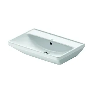 Duravit D-Neo Waschtisch 2366650060 65 x 44 cm, ohne Hahnloch, Überlauf, weiß