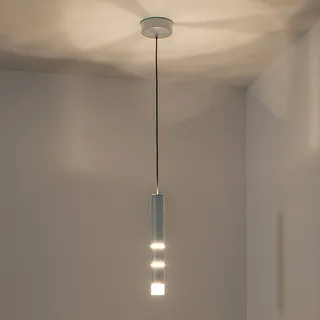 Paul Neuhaus Vega 1-flg. 120 cm aluminium grau