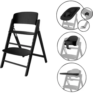 Cybex CLICK & FOLD Stunning Black inkl. Bouncer/Babyset/Tablett