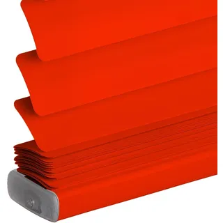 Jalousie Aluminium 25cm 45cm 50cm 70cm 90cm 100cm 120cm 160cm Breit, Alu-Jalousetten, Sichtschutz, Jalousette Horizontale tür Fenster Innen Außen Küche Haushalt(Rot)