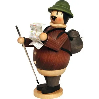 Kuhnert Räuchermännchen Wanderer Max (16cm) Räuchermann von Drechslerei Kuhnert