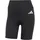 3 Stripes Kurze Leggings Black/White 2XS