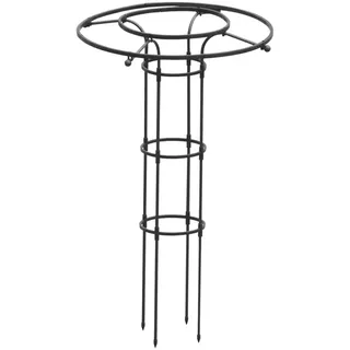 Rosensäule, Rankhilfe für Tomaten und Gurken, Metall, Stabil Wetterfest Garten Rankgitter Rankhilfe Ranksäule Metallsäule Gartensäule