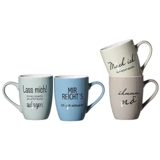 Ritzenhoff & Breker Kaffeebecher 0,3 l Mehrfarbig 4 St.
