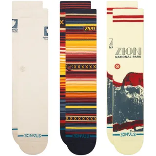 Stance Tagessocke Crew 3er Pack Mehrfarbig 43-46