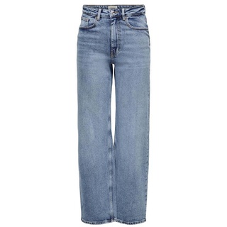 ONLY Weite Jeans Juicy (1-tlg) Weiteres Detail, Plain/ohne Details blau 25