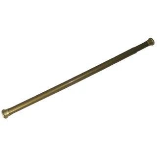 DUSCHVORHANGSTANGE TELESKOPSTANGE KLEMMSTANGE FÜR DUSCHVORHANG! (140-250 cm, Gold) Gardinenstange