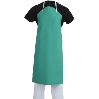 Whites Chefs Clothing Schwerlast-wasserdichte Schürze, Grün, Material: PVC-Nylon, Maße: 914(B) x 1067(L)mm, Nackenschlaufe für bequemen Sitz, Verstellbare Taillenbänder, A590