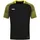 T-Shirt schwarz/soft yellow L