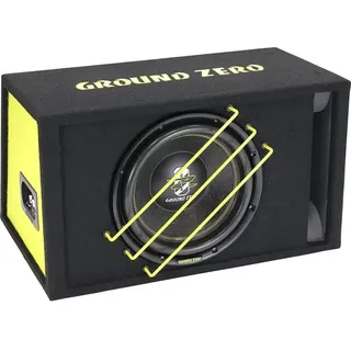Ground Zero Radioactive GZRB 30SPL 12 Zoll Gehäusesubwoofer