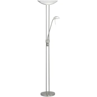 EGLO Baya 2-flg. nickel matt/weiß