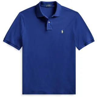 Ralph Lauren Piqué-Poloshirt blau L