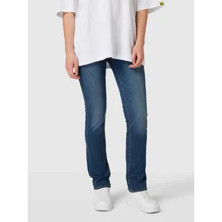 Shaping Slim Jeans im 5-Pocket-Design Modell '312TM', Dunkelblau, 28/30