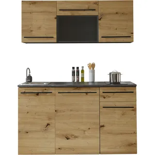 BASIC by Balculina Küchenzeile Jazz 160 cm beige