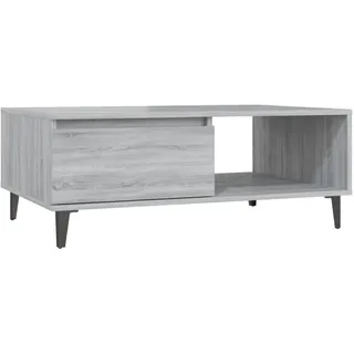 furnicato Couchtisch Grau Sonoma 90 x 60 x 35 cm