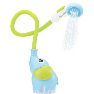 Yookidoo Baby Shower Elephant Blue - Neugeborene Babydusche - Babydusche - Das einfachste und weichste Bad für Ihr Baby Wird Nicht aus der Badewanne gehen wollen! Blaues Spielzeug