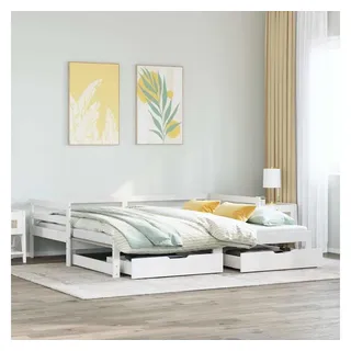 vidaXL Tagesbett 80 x 200 cm Weiß