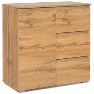 Möbel Boss Kommode 80 x 80 x 40 cm Braun