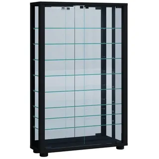 VCM Hängevitrine Vitrosa 59 x 18 x 91 cm Schwarz