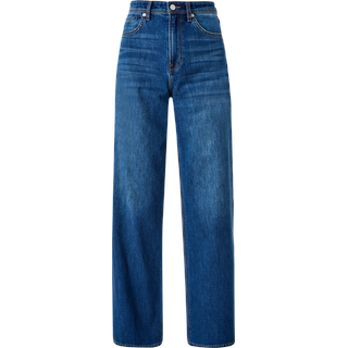 s.Oliver - Jeans Suri / Regular Fit / Super High Rise / Wide Leg, Damen, blau, 44/32
