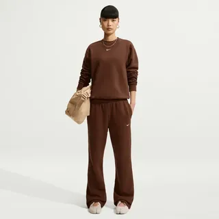 Nike Studio Fleece Jogginghose Braun L