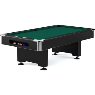 Automaten Hoffmann Billardtisch Club Pro III", Anti-Fleck, Grün, 9 ft (Spielfeld 254x127 cm)