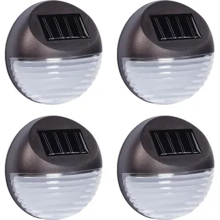 garden hero Außenleuchte Kunststoff 11,5 cm 4er Set schwarz
