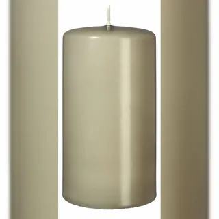 Kopschitz Kerzen 4er Adventskerzen, Adventskranz Kerzen Set Antik Grün 8 x 6 cm