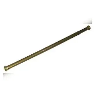 Duschvorhangstange 140 - 250 cm gold Teleskopstange Aluminium