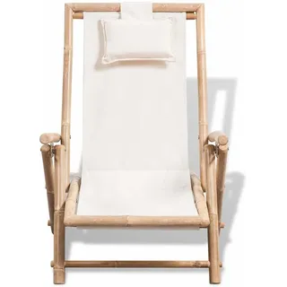Maison Exclusive - Liegestuhl Bambus