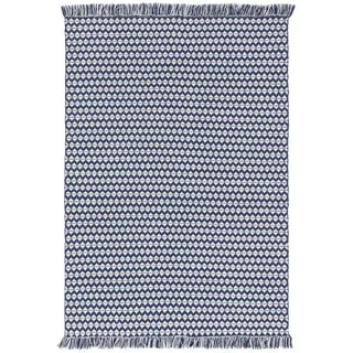 benuta pure Teppich Dunkelblau, 200x300 cm Gots, wasserabweisend, Teppiche - Böden, Teppiche, Naturteppiche