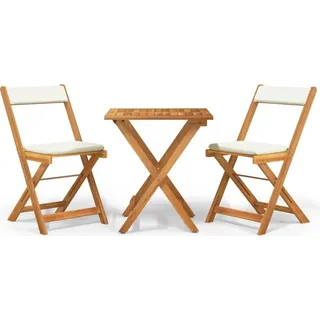 vidaXL Bistro-Set 5-tlg. Braun