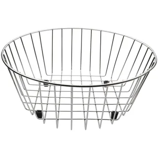 Weis Spülkorb rund Ø 37 cm Edelstahl Silber