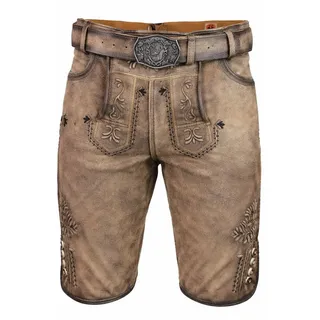 Maddox Lederhose HOPFENSEE in hellbraun | Gr.: 48
