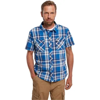 Brandit Textil Roadstar Kurzarmhemd Blue 2XL