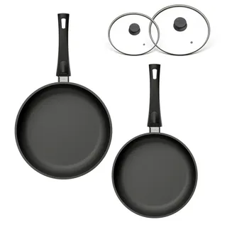 Hoffmann STONIQ Pfannen-Set 4-tlg. 24 cm + 28 cm