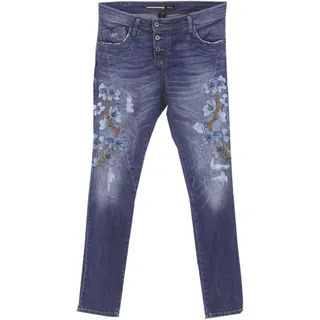 Please Damen Jeans Hose P 78A_BQ2DRM-P1AY Strechtdenim 1670-blu Denim - XS