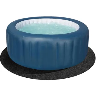 188x182.9 cm Whirlpool-Matte, wasserabsorbierender Whirlpool-Bodenschutz, Poolschutzmatte, tragbare Spa-Bodenmatte, langlebig, waschbar, für Heimausrüstung, Pool, Heimausrüstung