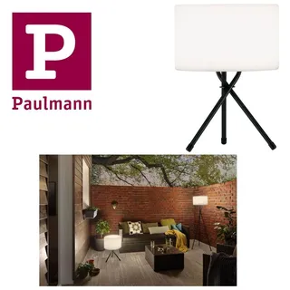 Paulmann LED Tischleuchte Mobile Trivet 2W USB Garten Balkon IP44 warmweiß Dimmbar