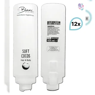 Blanc HYGIENIC SET: Dusch- und Haarshampoo 12x425ml - HOTELSERIE