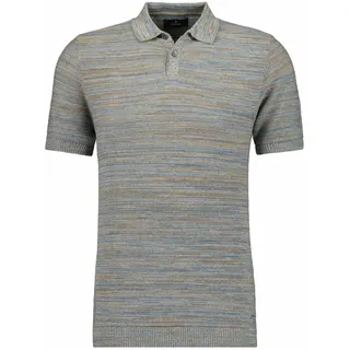 Rundhalspullover RAGMAN, Herren, Gr. 56, blau (hellblau gesteift, 972), Strick, 100% Baumwolle, ohne Ausschnitt, Pullover Rundhalspullover